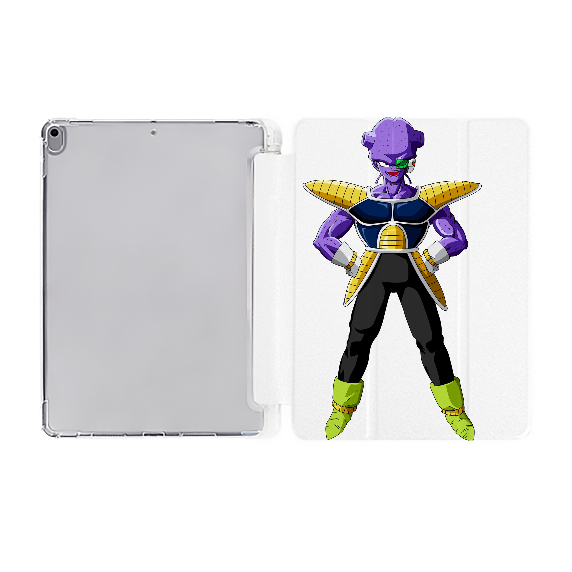 （画像用） ドラゴンボール DRAGON BALL IPad ケース ペン収納付き 三つ折りスタンド PUレザー×シリコン 対応機種9.5/10.5/10.9インチ